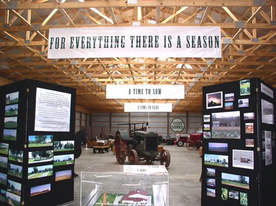 Inside of the Farm Museum